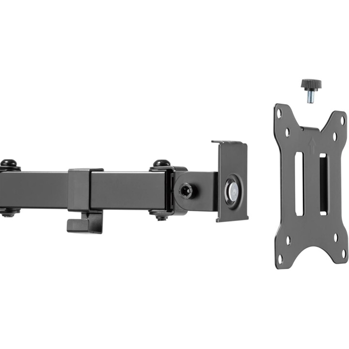 DIGITUS DA-90399 Support d’écran avec pince Noir