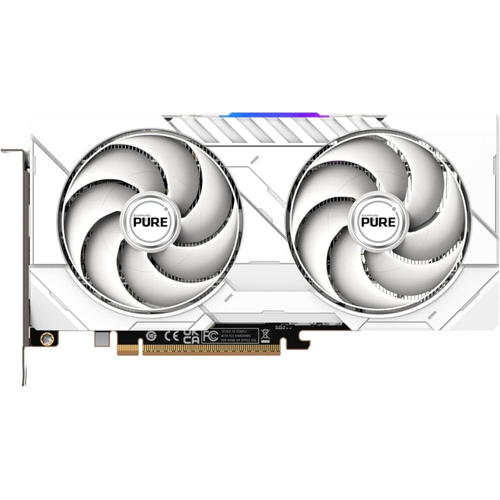 SAPPHIRE PURE AMD Radeon RX 9060 XT GPU 16 GB GDDR6 branco