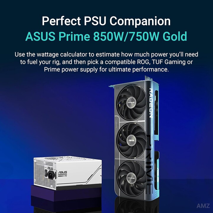 Carte graphique VGA PCIE16 RX9060XT 16 Go/PRIME-RX9060XT-O16G ASUS
