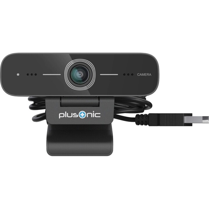 Plusonic USB Webcam Ultimate webcam USB noire