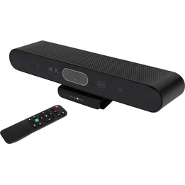 Cámara web USB Plusonic 4K con IA y seguimiento automático para videoconferencias
