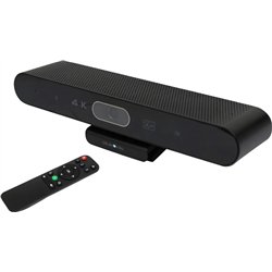 Câmera de videoconferência com rastreamento automático de vídeo e webcam USB Plusonic 4K AI