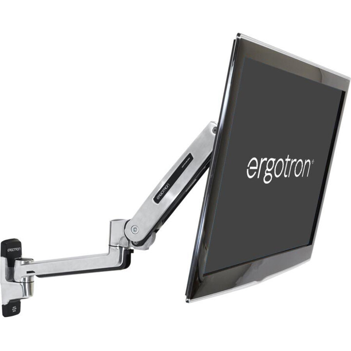 Bras LX LCD avec support mural pour le travail assis ou debout