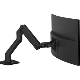 Ergotron 45-475-224 bras de moniteur lourd HX, monture de bureau Vesa moniteur unique