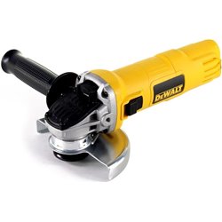 Mini Amoladora DEWALT DWE4057-QS 800W, Empuñadura Lateral y Cubierta de Protección, Disco Ø125mm