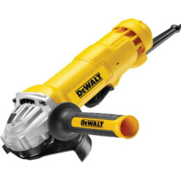 Dewalt amoladora DeWalt DWE4203-QS 125mm 1.010W 11.000 RPM con Interruptor Hombre-Muerto, 1010 W, 230 V, Negro/Amarillo