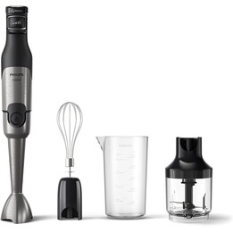 Batidora de mano Philips HR2683/00, 1200 W, Tecnología ProMix. Indicador LED de velocidad