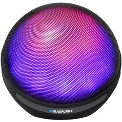 Altavoz Bluetooth portátil Blaupunkt BT08LED con radio FM y reproductor MP3