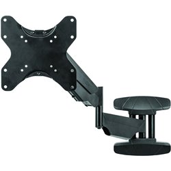 Fellowes Single Arm Monitor Wall Mount, up to 44\"/66 lb 8043501