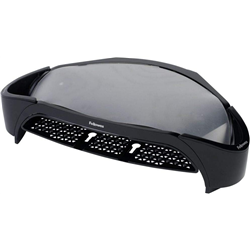 Fellowes 8020801 Plus Smart Suites Monitor Stand, Black