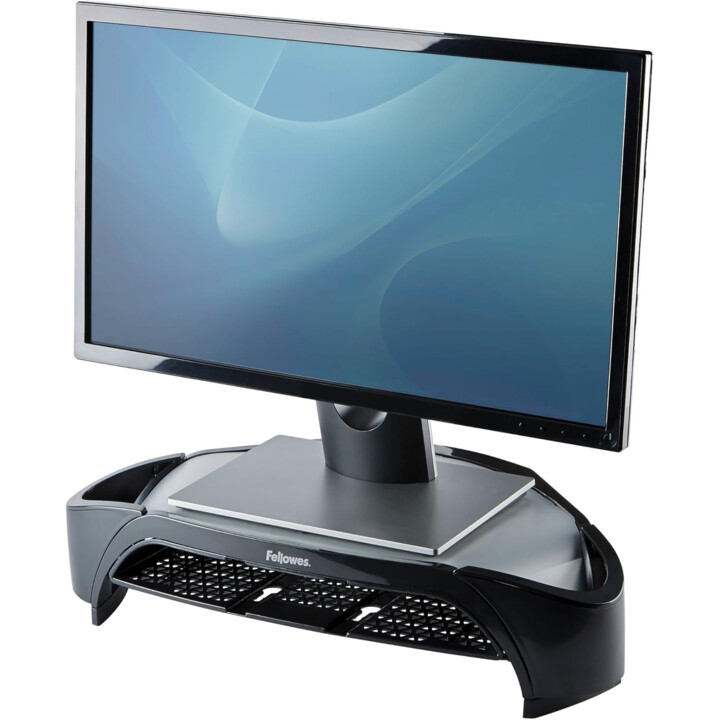 Fellowes 8020801 Plus Smart Suites Monitor Stand, schwarz