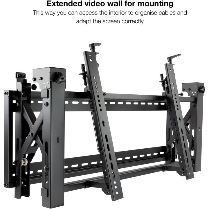 Tooq tqvw5470t Montagem de parede de vídeo para 54"-70" Displays, preto