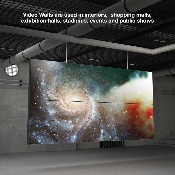 Tooq TQVW5470T Mont mural vidéo pour 54"- 70" Affichages, noir