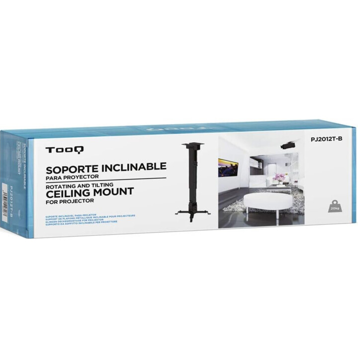 TOOQ PJ2012T-B Projector Ceiling Mount, Black