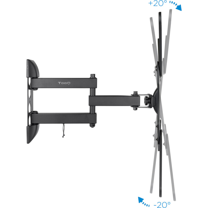 TOOQ LP6055TN-B Swivel TV Stand for 23"-55" Screens. Black. Max. 30kg