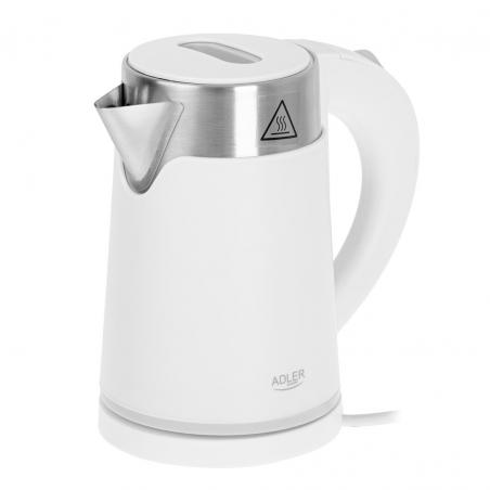 ADLER AD 1372w hervidor eléctrico blanco
