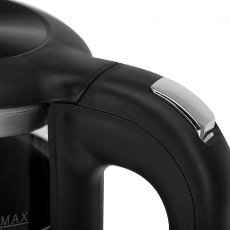ADLER AD 1305 hervidor eléctrico negro/plateado