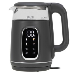 Bollitore elettrico ADLER AD 1305 grigio argento