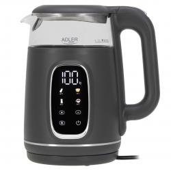 ADLER AD 1305 hervidor eléctrico gris plata
