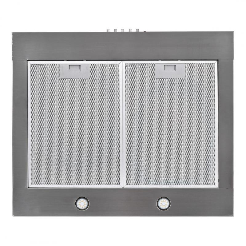 Campana de chimenea Akpo WK-4 Feniks Slim 90 INOX ECO Montaje en pared Acero inoxidable