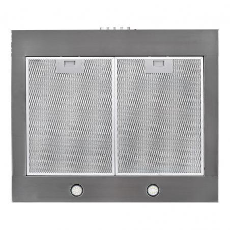 Campana de chimenea Akpo WK-4 Feniks Slim 90 INOX ECO Montaje en pared Acero inoxidable