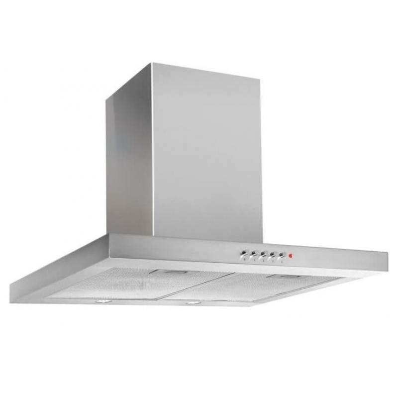 Campana de chimenea Akpo WK-4 Feniks Slim 90 INOX ECO Montaje en pared Acero inoxidable