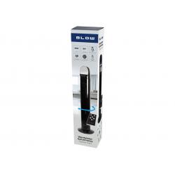 Ventilador de columna 90W LCD + mando a distancia