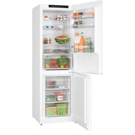 Bosch Serie 4 KGN362WDF nevera y congelador Independiente 321 L D Blanco