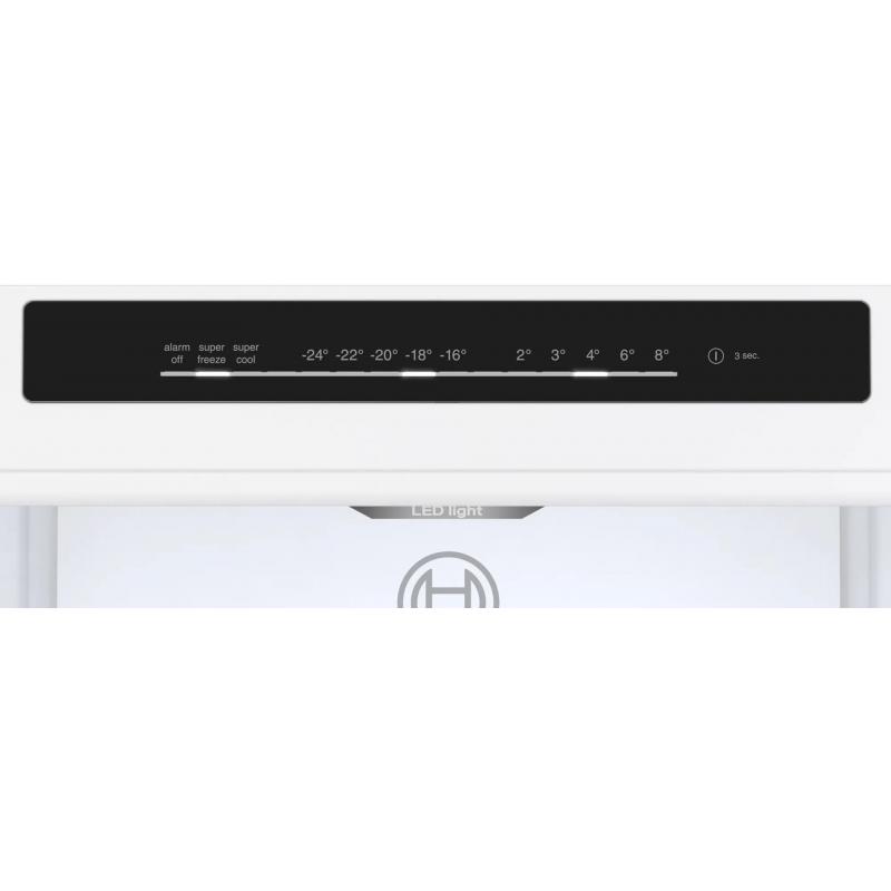 Bosch Serie 4 KGN362WDF nevera y congelador Independiente 321 L D Blanco