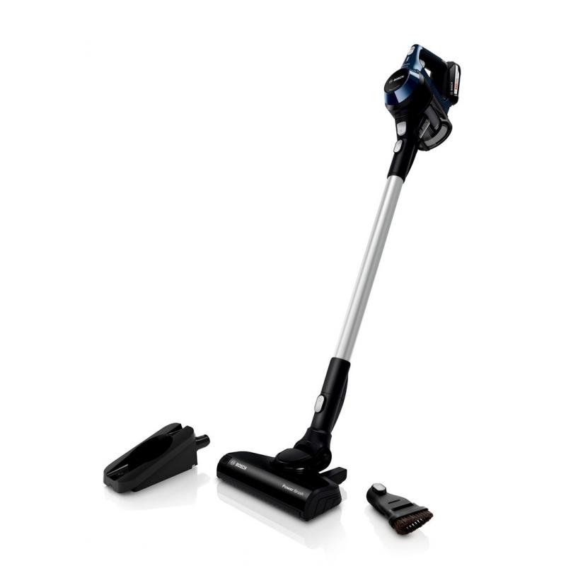 Bosch Serie 6 BBS611PCK aspiradora de pie y escoba eléctrica Aspiradora escoba 2 en 1 Batería Secar Filtro higiénico Sin bolsa A
