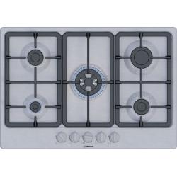 Bosch Serie 4 PGQ7B5K90 hobs Acero inoxidable Integrado 75 cm Encimera de gas 5 zona(s)
