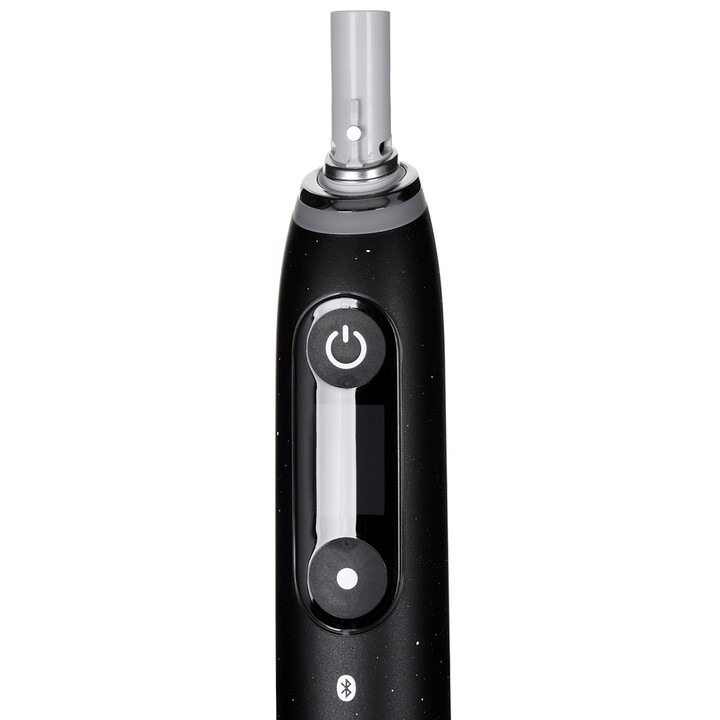 ORAL-B iO Series 10 Cosmic Black elektrische Zahnbürste + iO Sense-Ladegerät Schwarz