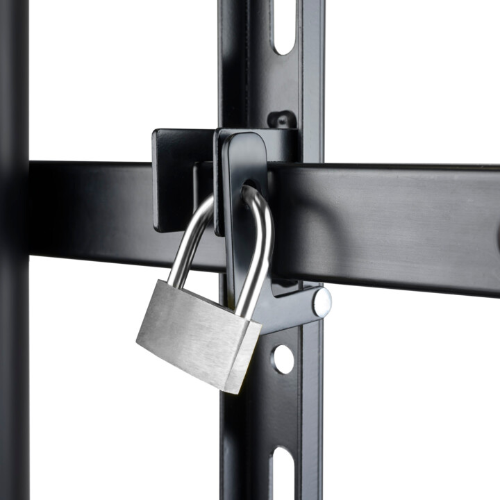 TOOQ FS20200M-B Porta con ruote/fisso per schermi 60"-105", nero