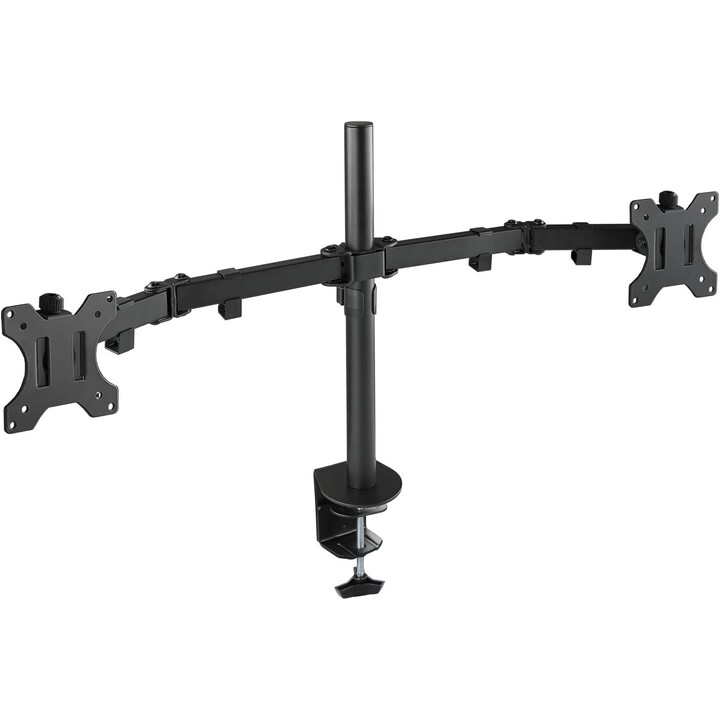 Soporte de mesa TOOQ DB1232TN-B para 2 pantallas 13"-32", Compatible con VESA: 75x75 y 100x100