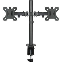 TOOQ DB1232TN-B table stand for two 13\"-32\" screens, VESA compatible: 75x75 and 100x100