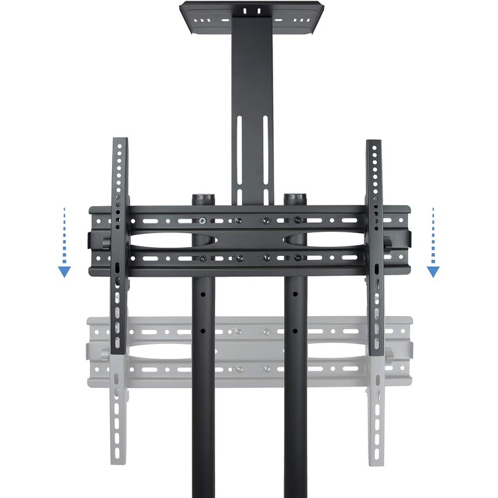 Tooq FS1470M-B Stand de sol avec roues pour 37-70" Monitor / TV Vesa 600x400 max 50kg