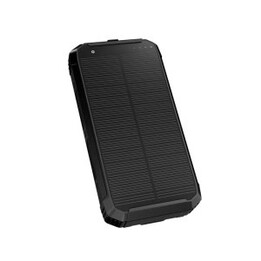 Powerbank Platinet Camping 10000 mAh kabelloses Solarladegerät 15 W Taschenlampe 2 x USB-A 1 x USB-C
