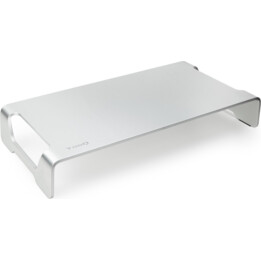 Tooq TQMR0004 Monitor/Laptop Riser Stand, Silber