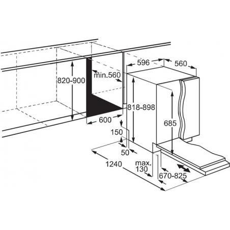 Electrolux Serie 700 EEG88700W Completamente integrado 14 cubiertos A