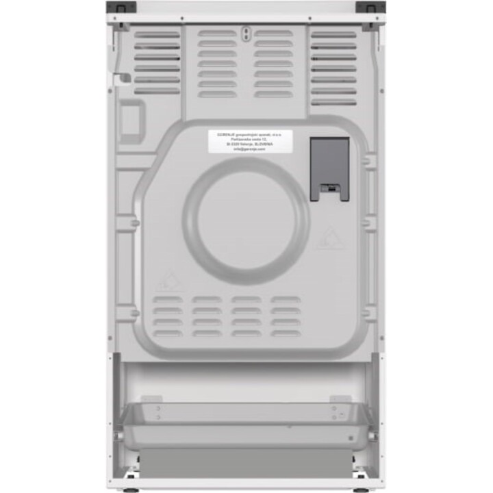 Gorenje, GK5A22WH, Gas- und Elektroherd mit 67L HomeMade-Backofen und 4 hocheffizienten Brennern, Weiß