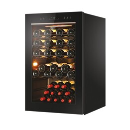 Haier Wine Bank 50 Serie 3 HWS49GAE Refroidisseur de vin compresseur Pose libre Noir 49 bouteille(s)