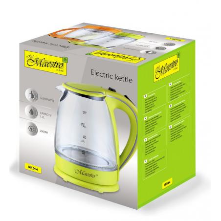 Hervidor eléctrico MAESTRO MR-064-GREEN