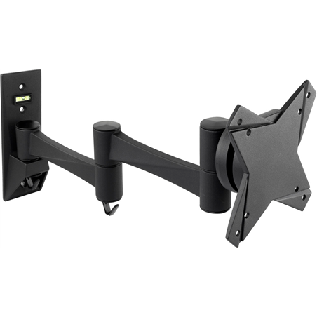 TOOQ LP2323TN-B Wall Mount for 13\"- 27\" Monitors, Black