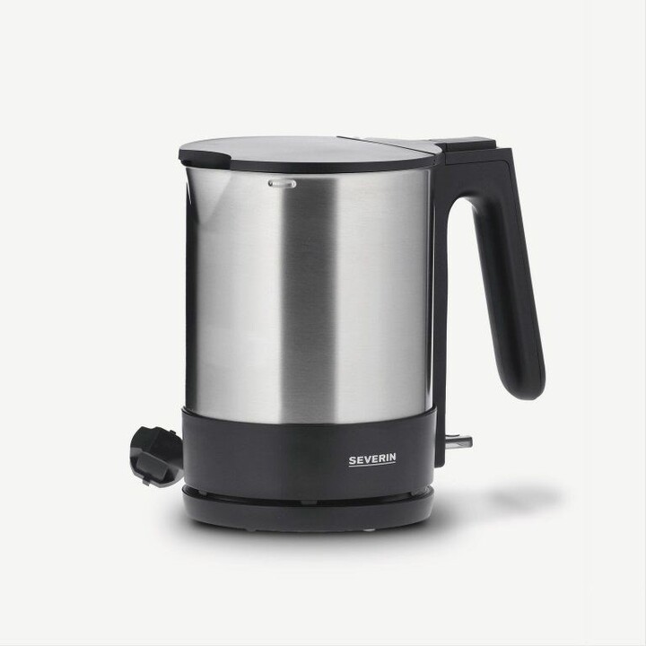 Bollitore elettrico Severin WK 3409 1,7 L 2200 W Nero, Acciaio inossidabile