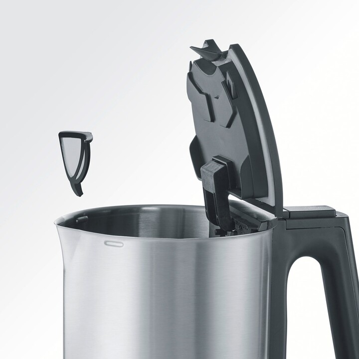 Severin WK 3409 Wasserkocher 1,7 l 2200 W Schwarz, Edelstahl