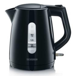 Severin WK 3410 tetera eléctrica 1 L 2200 W Negro