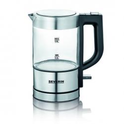 Severin WK 3472 tetera eléctrica 0,5 L 1100 W Plata
