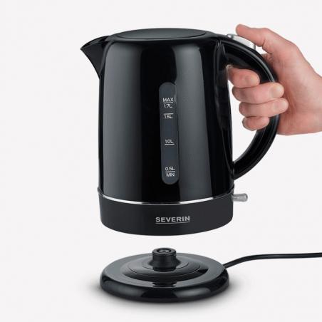 Severin WK 4322 tetera eléctrica 1,7 L 2200 W Negro