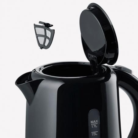 Severin WK 4322 tetera eléctrica 1,7 L 2200 W Negro
