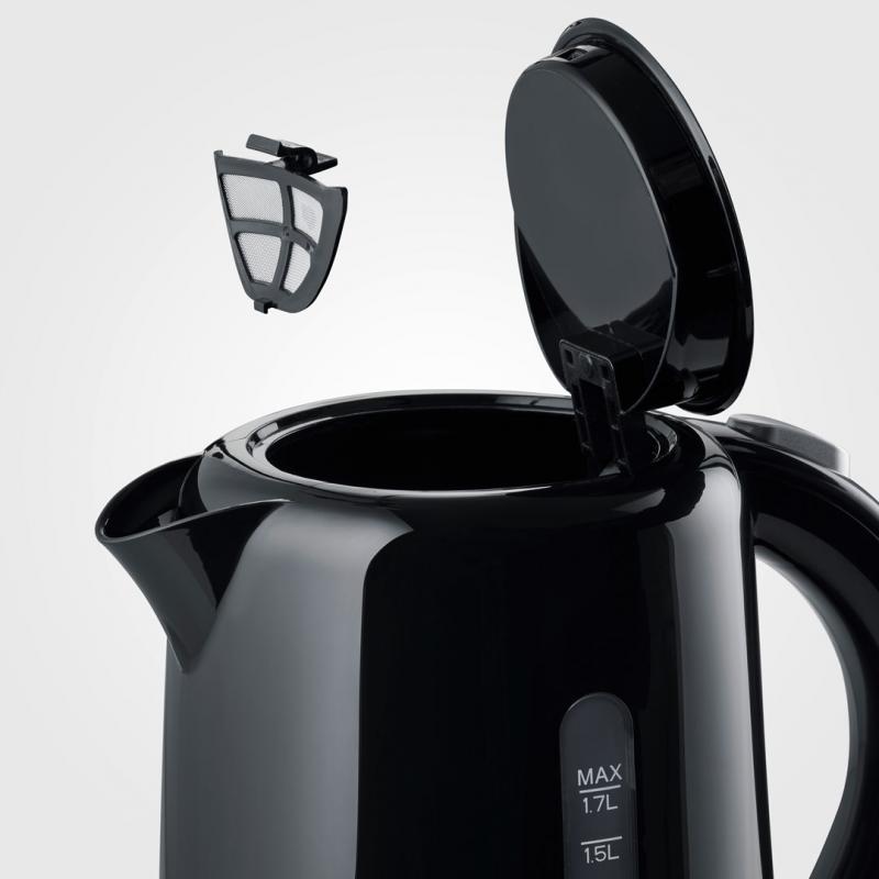 Severin WK 4322 tetera eléctrica 1,7 L 2200 W Negro